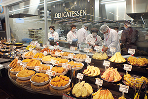 マックスバリュ売場の様子