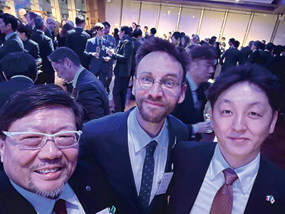 宮田昌利氏、フェリックス氏、上田修平氏